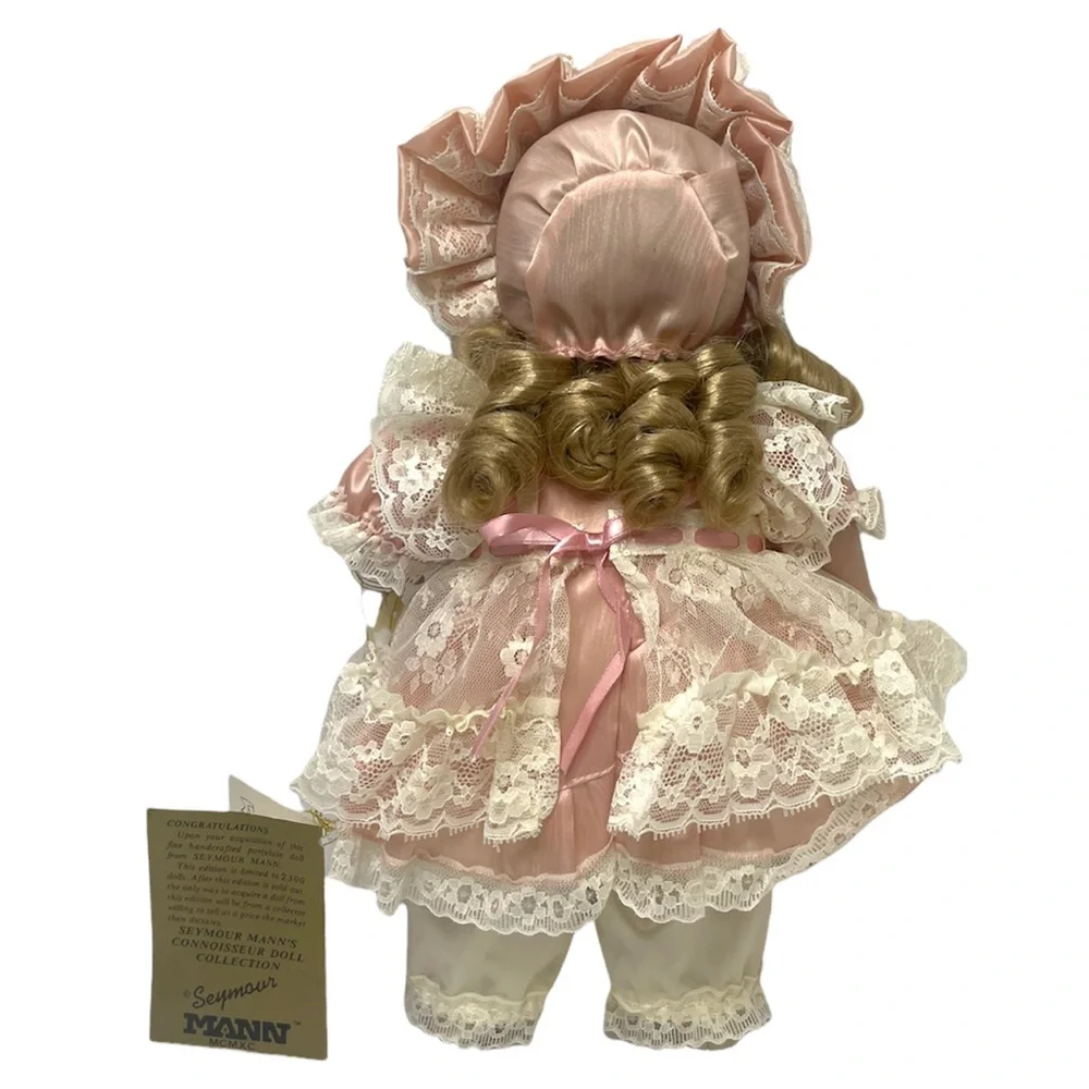 Vintage Doll Porcelain Seymour Mann Connoisseur Pouty Patty Collectibles Toys